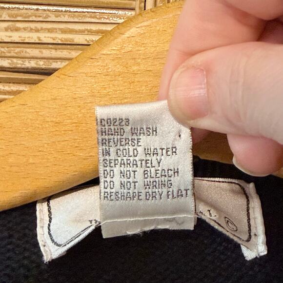 Lisa International Vintage Christmas Tree Cardigan Embellish Holiday Sweater XL - Picture 6 of 7